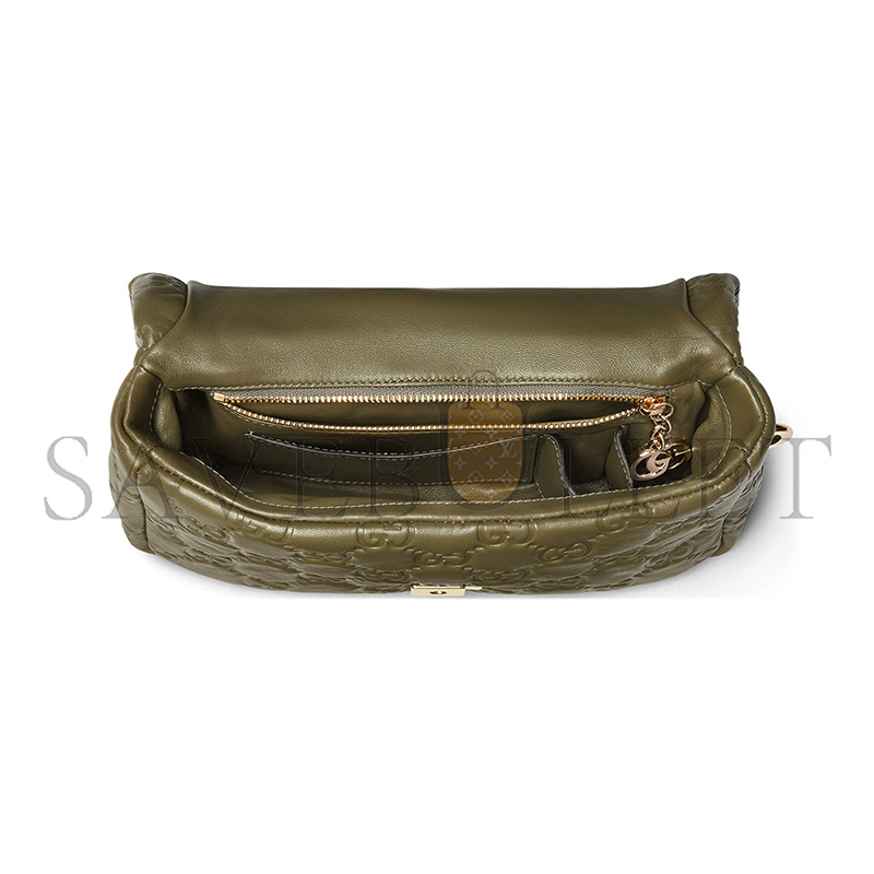 GUCCI GG MILANO SMALL TOP HANDLE BAG 806017 (21*12.5*4.6cm)